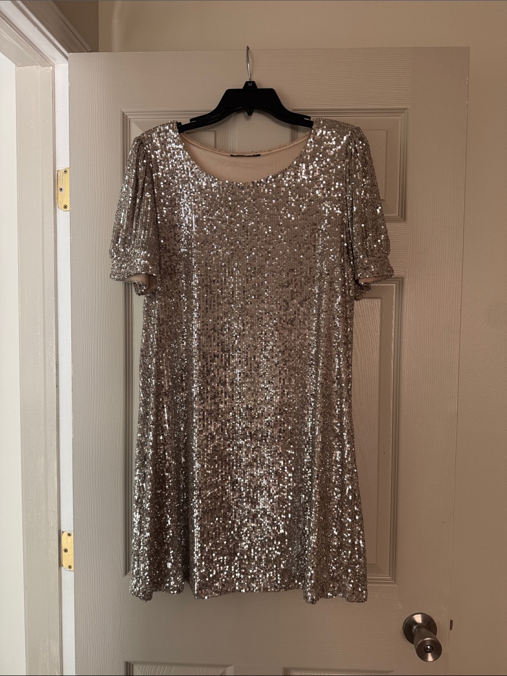 Cable & Gauge Sparkling Sequin Top
